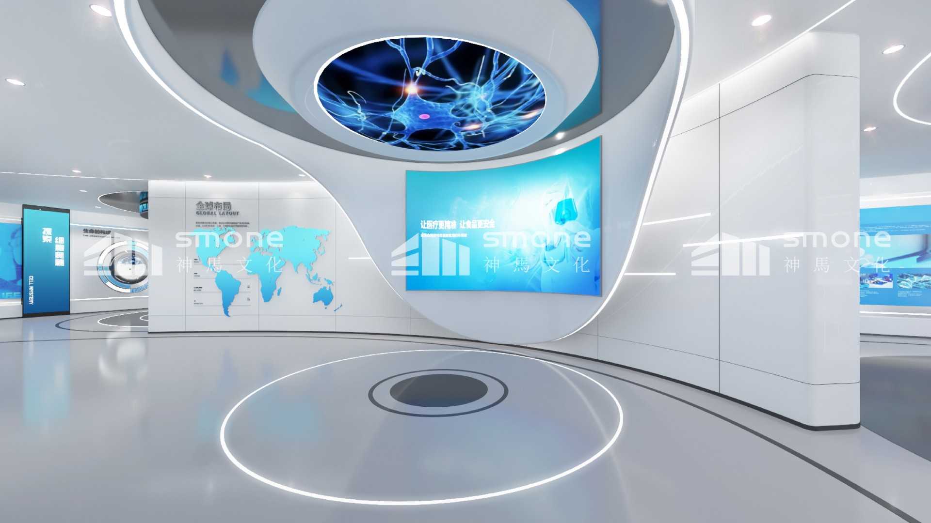 神馬文化：開啟干細胞科普館奇幻之旅｜干細胞展廳設(shè)計公司